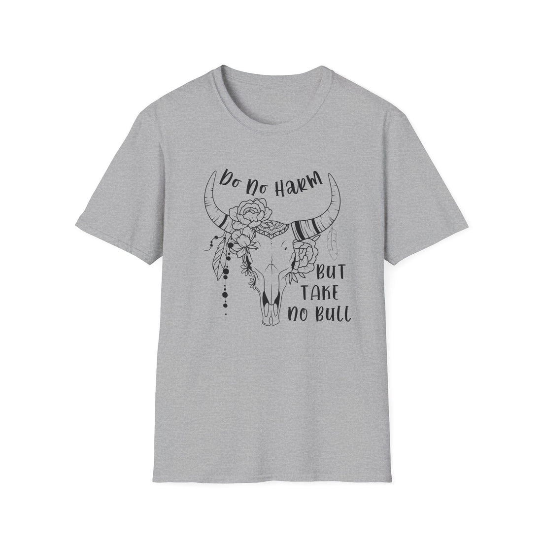 Take NO Bull Softstyle T-Shirt - T-Shirt - Positively Sassy - Take NO Bull Softstyle T-Shirt