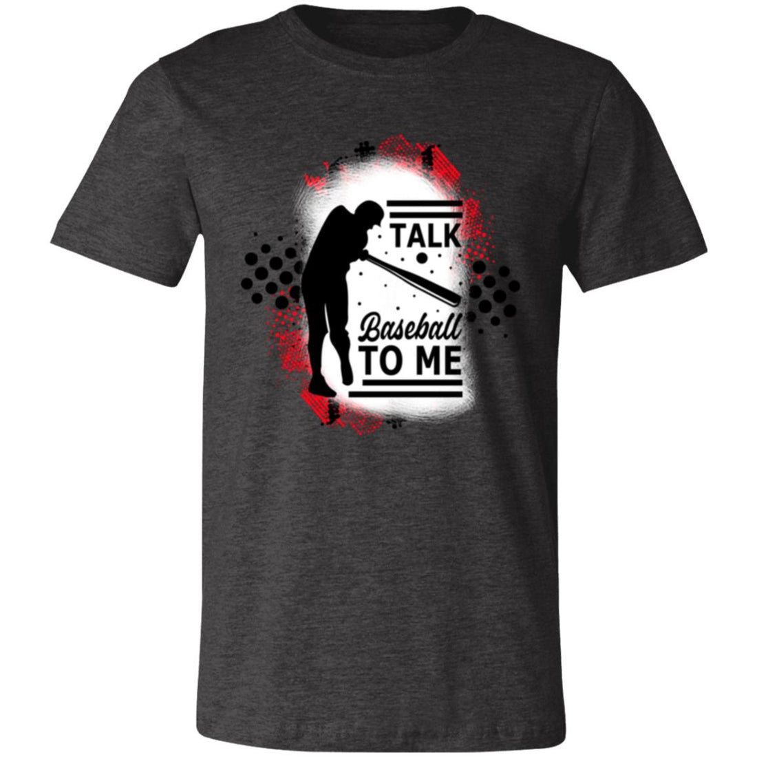 Talk Baseball To Me Bella T-Shirt - T-Shirts - Positively Sassy - Talk Baseball To Me Bella T-Shirt