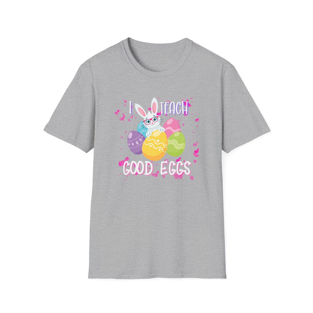 Teach Good Eggs Softstyle T-Shirt - T-Shirt - Positively Sassy - Teach Good Eggs Softstyle T-Shirt