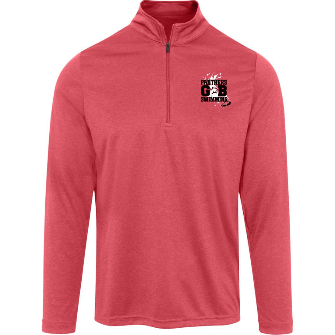 Team 365 Mens Heather Quarter Zip - Pullover - Positively Sassy - Team 365 Mens Heather Quarter Zip