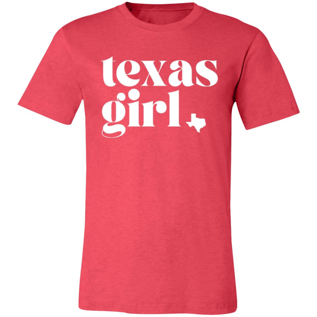 Texas Girl Bella 3001 - T - Shirts - Positively Sassy - Texas Girl Bella 3001