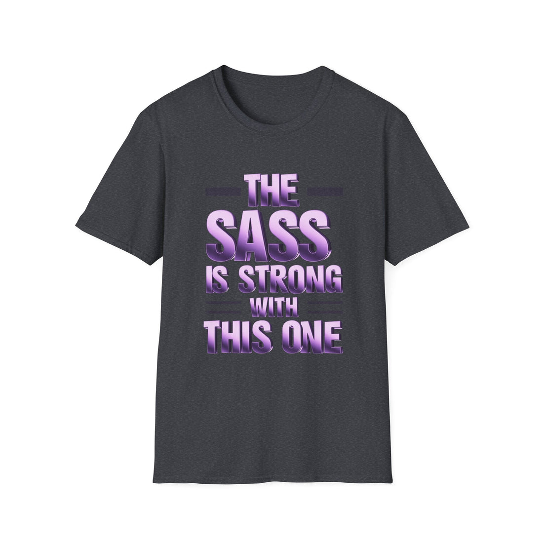 The Sass Gildan 6400 - T - Shirt - Positively Sassy - The Sass Gildan 6400