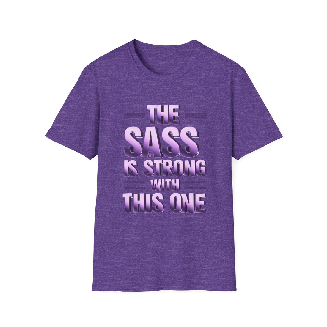 The Sass Gildan 6400 - T - Shirt - Positively Sassy - The Sass Gildan 6400