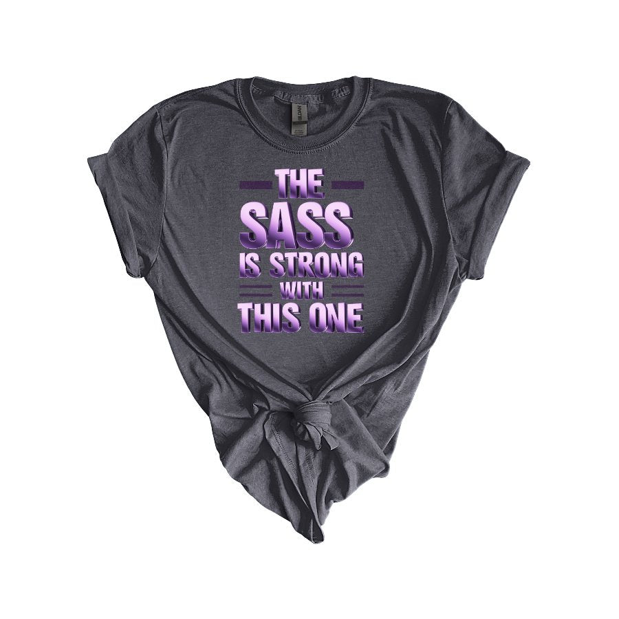 The Sass Gildan 6400 - T - Shirt - Positively Sassy - The Sass Gildan 6400