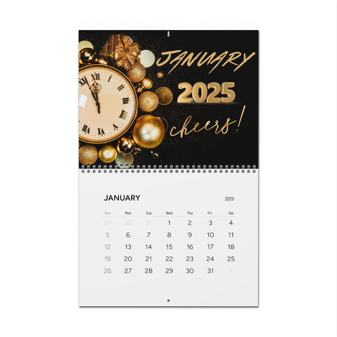 Time Flies Wall Calendars (2025) - Calendar - Positively Sassy - Time Flies Wall Calendars (2025)