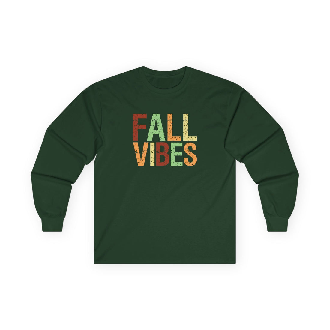 Unisex Long Sleeve Tee - Fall Vibes, Cozy Autumn Shirt, Gift for Fall Lovers, September Fashion, Casual Layering Top - Long - sleeve - Positively Sassy - Unisex Long Sleeve Tee - Fall Vibes, Cozy Autumn Shirt, Gift for Fall Lovers, September Fashion, Casual Layering Top