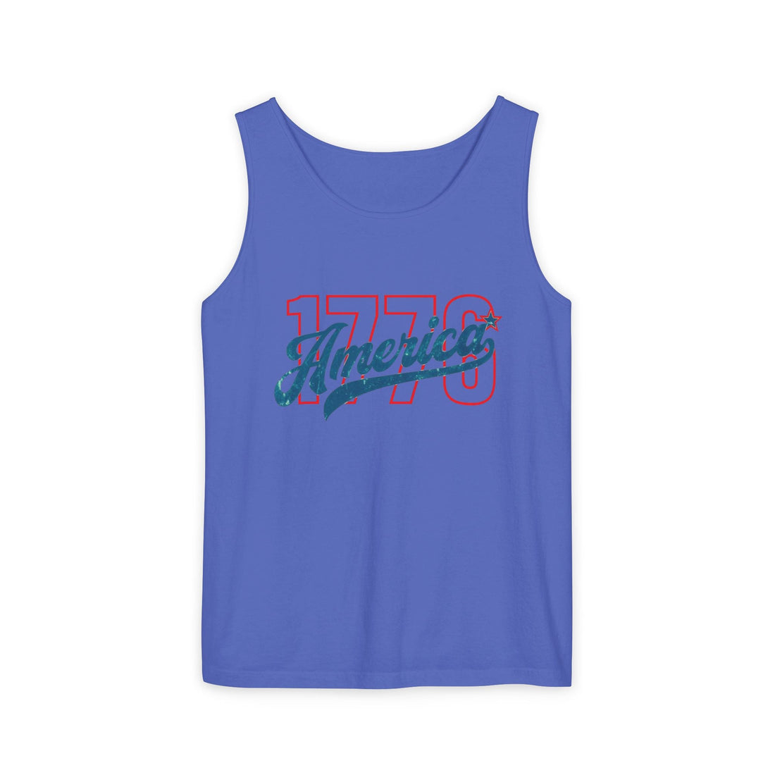 Unisex Vintage 1776 America Tank Top, Patriotic Summer Shirt, Independence Day Tee, Casual Wear, Gift for Her & Him - Tank Top - Positively Sassy - Unisex Vintage 1776 America Tank Top, Patriotic Summer Shirt, Independence Day Tee, Casual Wear, Gift for Her & Him