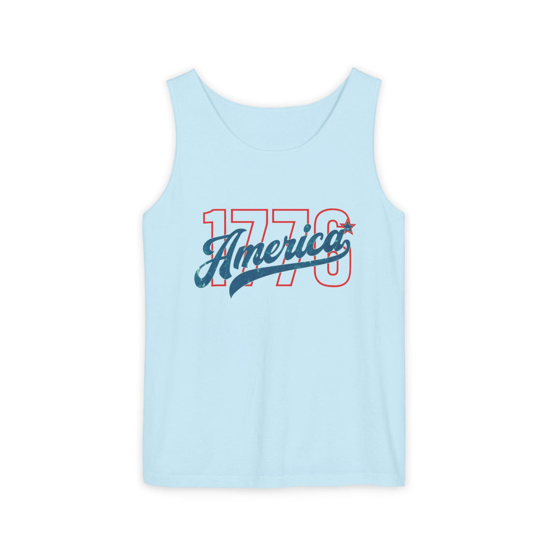 Unisex Vintage 1776 America Tank Top, Patriotic Summer Shirt, Independence Day Tee, Casual Wear, Gift for Her & Him - Tank Top - Positively Sassy - Unisex Vintage 1776 America Tank Top, Patriotic Summer Shirt, Independence Day Tee, Casual Wear, Gift for Her & Him