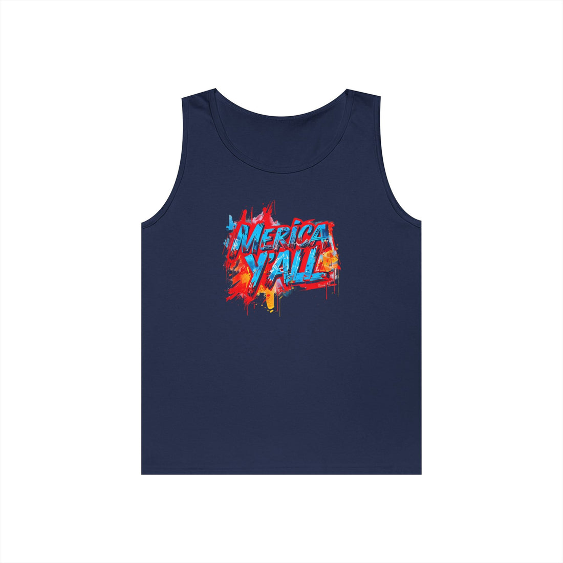 Vibrant Graphic Tank Top for Summer Fun, Unisex Cotton Apparel, Festival Gear, Beach Wear, Casual Outing Top, Gift for Him/Her - Tank Top - Positively Sassy - Vibrant Graphic Tank Top for Summer Fun, Unisex Cotton Apparel, Festival Gear, Beach Wear, Casual Outing Top, Gift for Him/Her