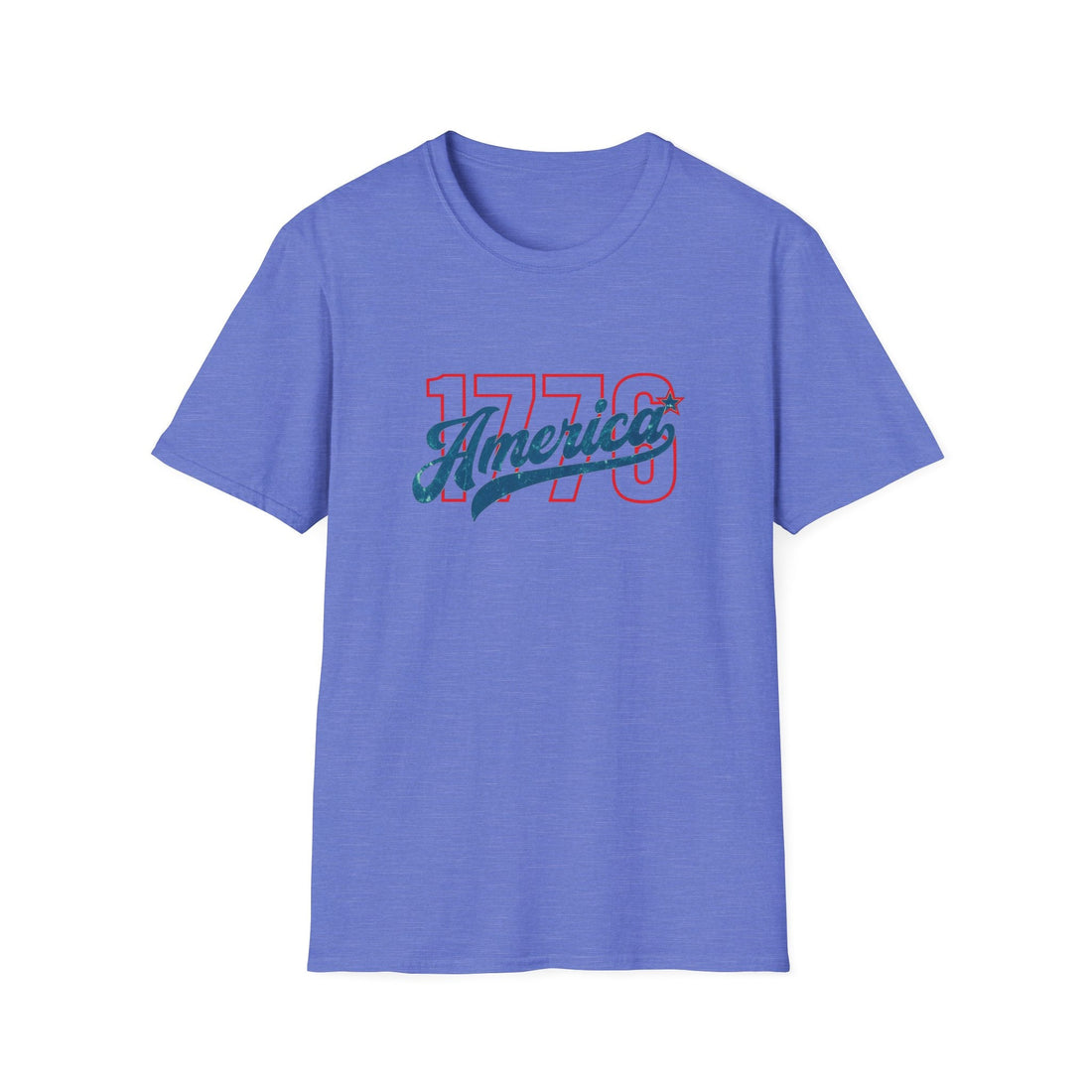 Vintage 1776 Unisex Softstyle T-Shirt, 4th of July Shirt, Patriotic Tee, Independence Day Apparel, American History Clothing - T-Shirt - Positively Sassy - Vintage 1776 Unisex Softstyle T-Shirt, 4th of July Shirt, Patriotic Tee, Independence Day Apparel, American History Clothing