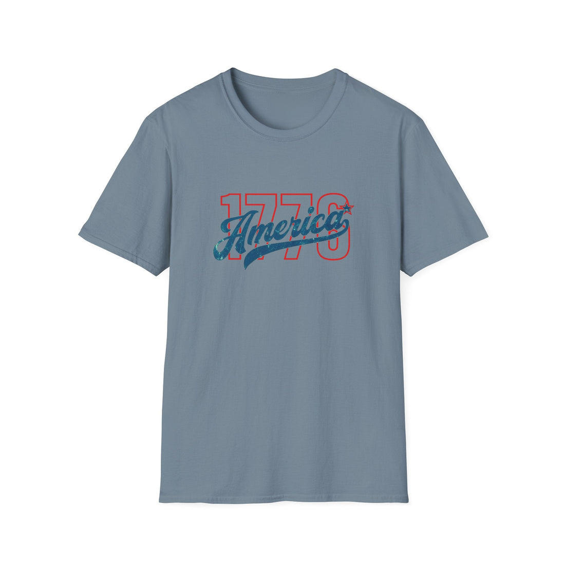 Vintage 1776 Unisex Softstyle T-Shirt, 4th of July Shirt, Patriotic Tee, Independence Day Apparel, American History Clothing - T-Shirt - Positively Sassy - Vintage 1776 Unisex Softstyle T-Shirt, 4th of July Shirt, Patriotic Tee, Independence Day Apparel, American History Clothing
