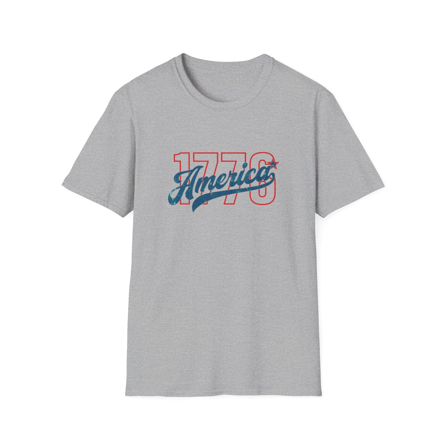 Vintage 1776 Unisex Softstyle T-Shirt, 4th of July Shirt, Patriotic Tee, Independence Day Apparel, American History Clothing - T-Shirt - Positively Sassy - Vintage 1776 Unisex Softstyle T-Shirt, 4th of July Shirt, Patriotic Tee, Independence Day Apparel, American History Clothing