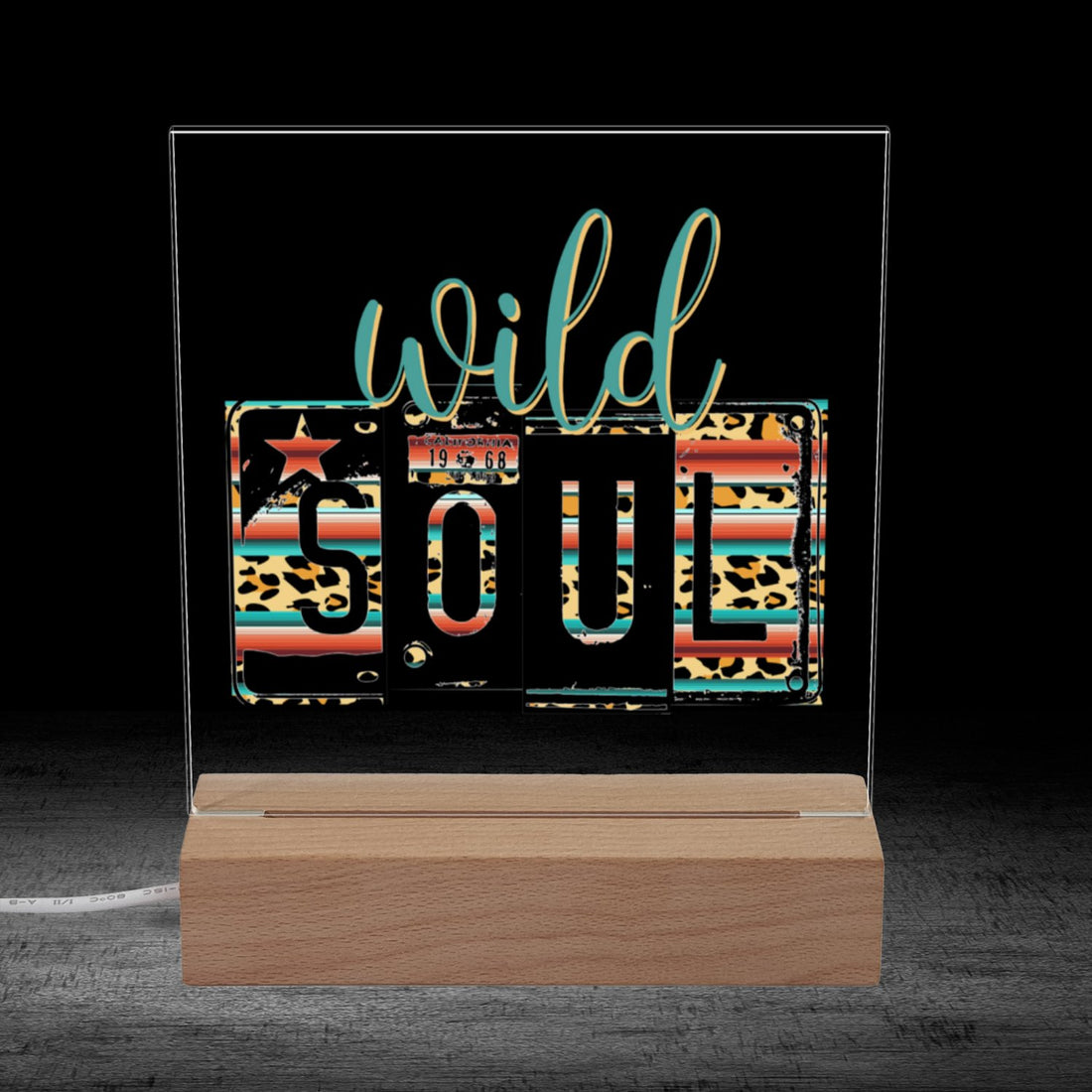 Wild Soul Plaque - Positively Sassy - Wild Soul Plaque