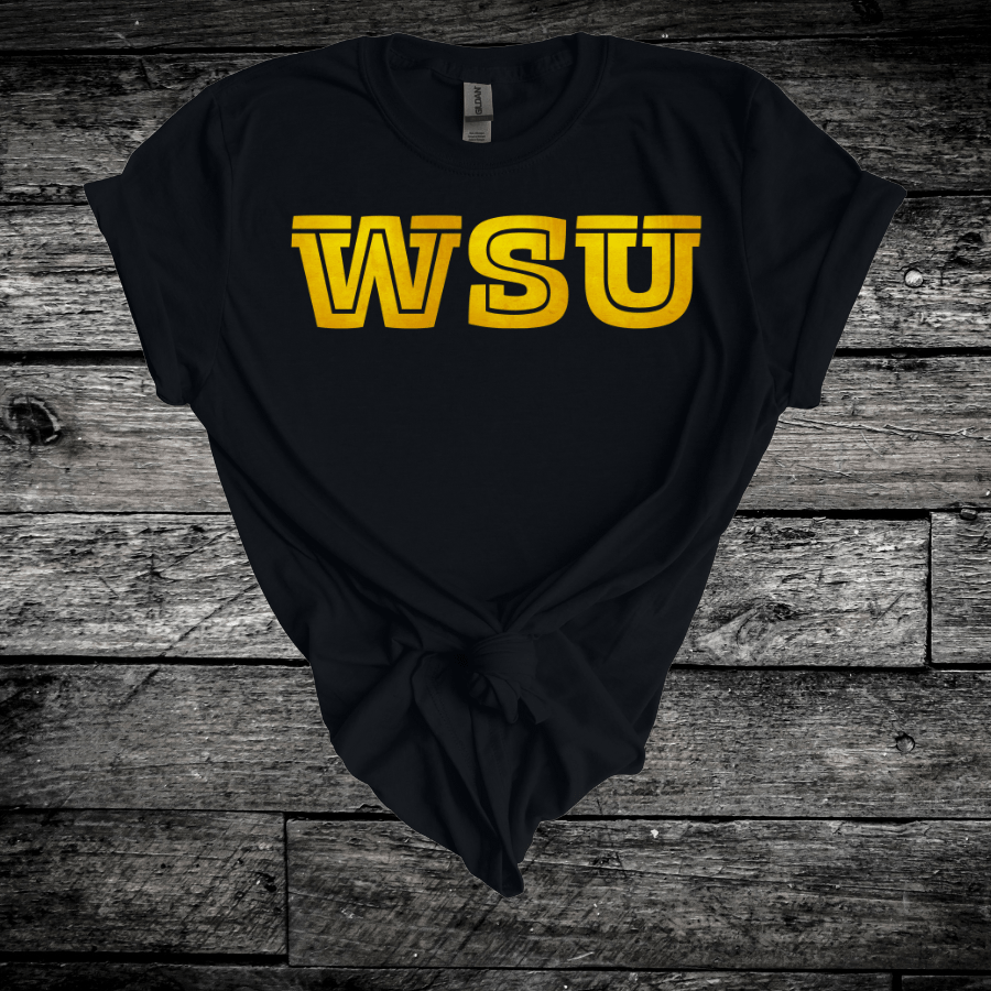 WSU Softstyle T-Shirt - T-Shirt - Positively Sassy - WSU Softstyle T-Shirt