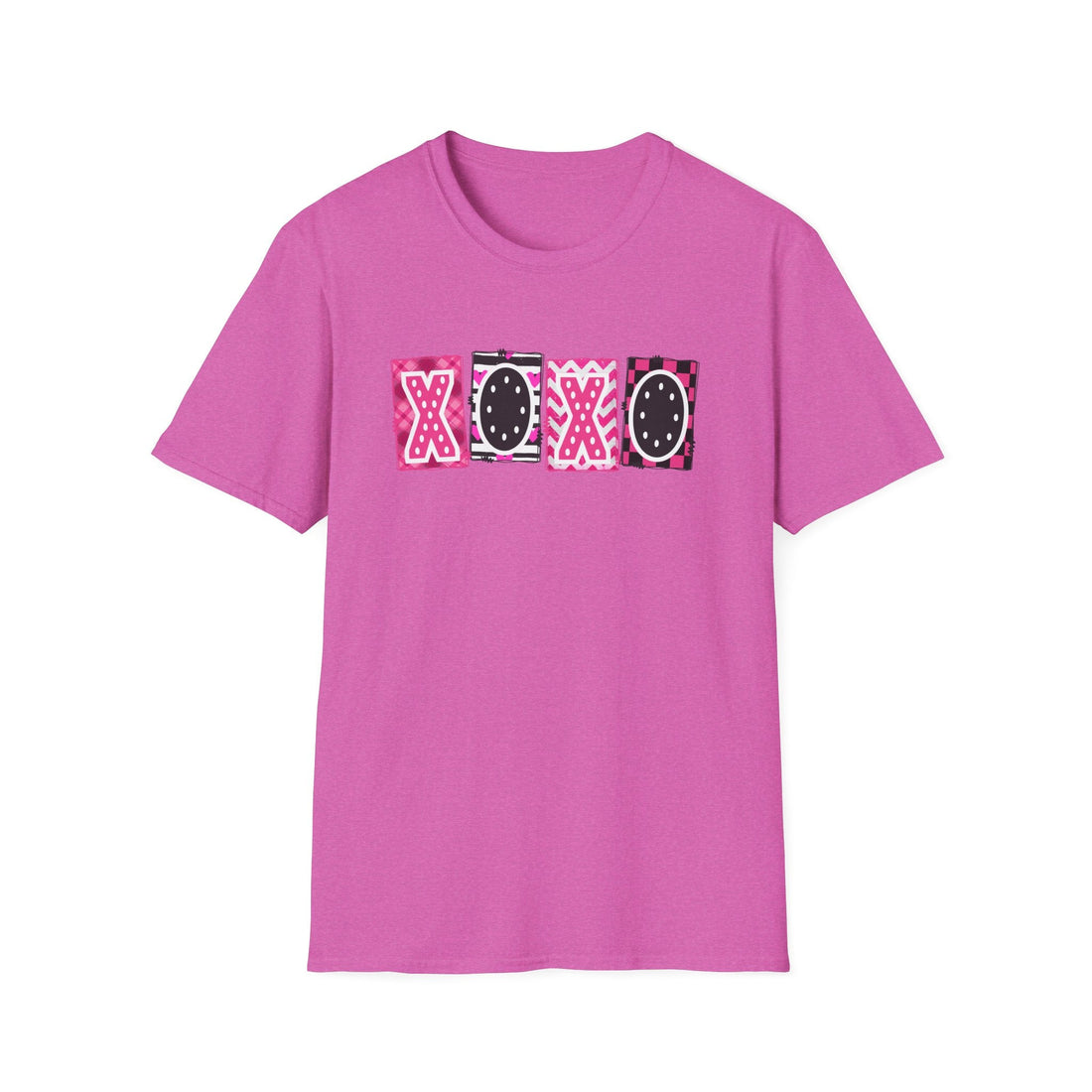 XOXO Sign Unisex Gildan 64000 Softstyle T-Shirt - T-Shirt - Positively Sassy - XOXO Sign Unisex Gildan 64000 Softstyle T-Shirt