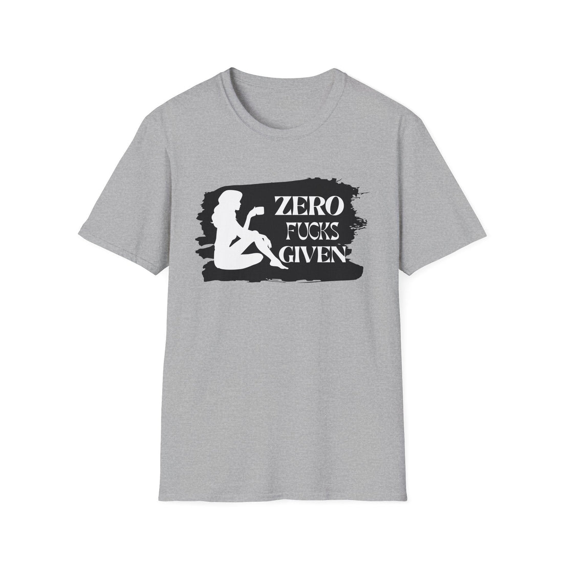 Zero Fucks Given Unisex T-Shirt, Funny Graphic Tee, Casual Wear, Gift for Her, Everyday Comfort Top, Statement Shirt - T-Shirt - Positively Sassy - Zero Fucks Given Unisex T-Shirt, Funny Graphic Tee, Casual Wear, Gift for Her, Everyday Comfort Top, Statement Shirt