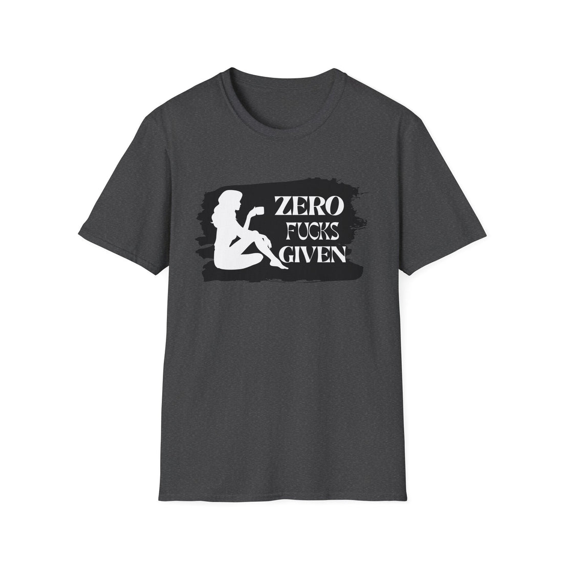 Zero Fucks Given Unisex T-Shirt, Funny Graphic Tee, Casual Wear, Gift for Her, Everyday Comfort Top, Statement Shirt - T-Shirt - Positively Sassy - Zero Fucks Given Unisex T-Shirt, Funny Graphic Tee, Casual Wear, Gift for Her, Everyday Comfort Top, Statement Shirt