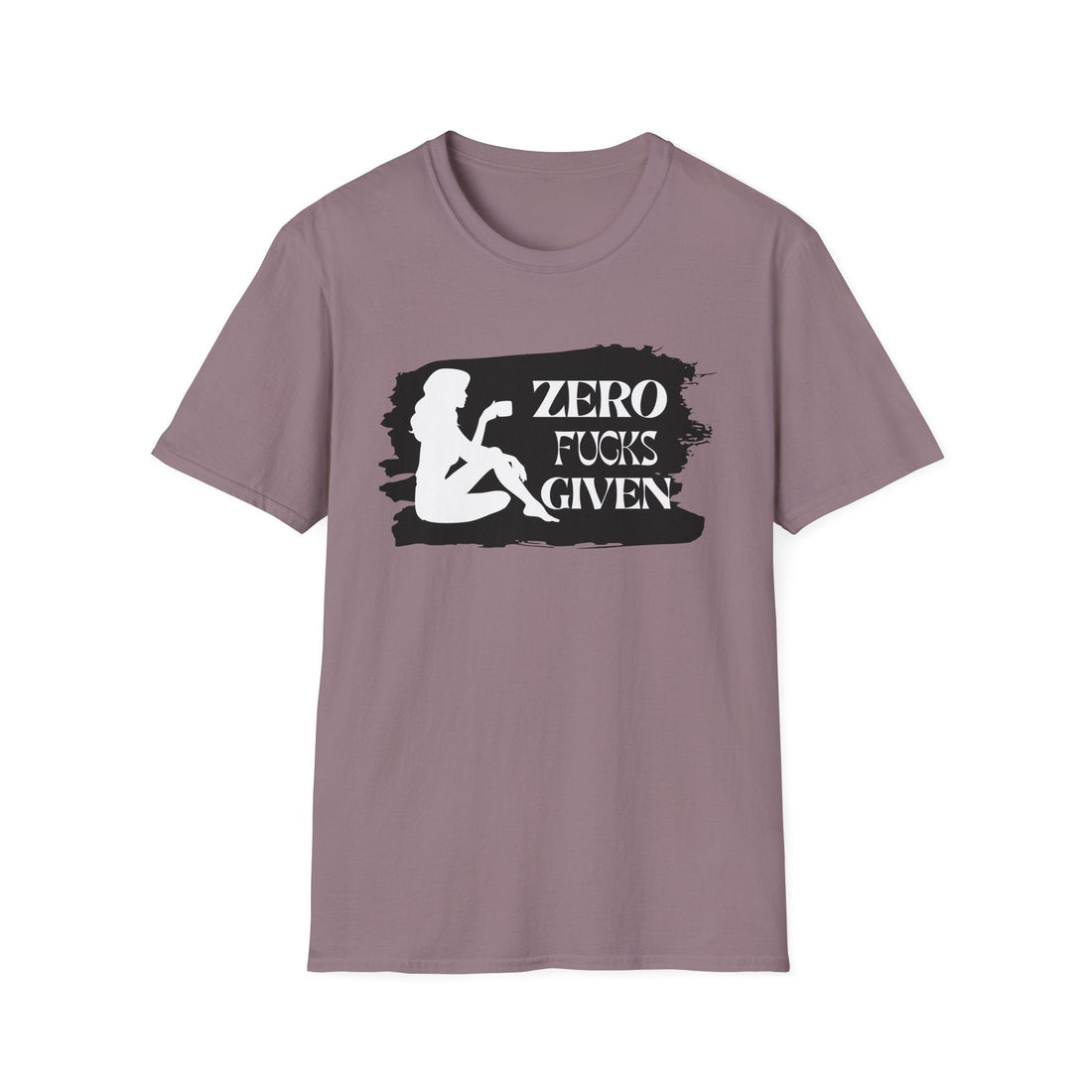 Zero Fucks Given Unisex T-Shirt, Funny Graphic Tee, Casual Wear, Gift for Her, Everyday Comfort Top, Statement Shirt - T-Shirt - Positively Sassy - Zero Fucks Given Unisex T-Shirt, Funny Graphic Tee, Casual Wear, Gift for Her, Everyday Comfort Top, Statement Shirt