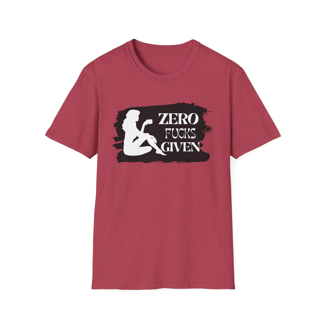 Zero Fucks Given Unisex T-Shirt, Funny Graphic Tee, Casual Wear, Gift for Her, Everyday Comfort Top, Statement Shirt - T-Shirt - Positively Sassy - Zero Fucks Given Unisex T-Shirt, Funny Graphic Tee, Casual Wear, Gift for Her, Everyday Comfort Top, Statement Shirt