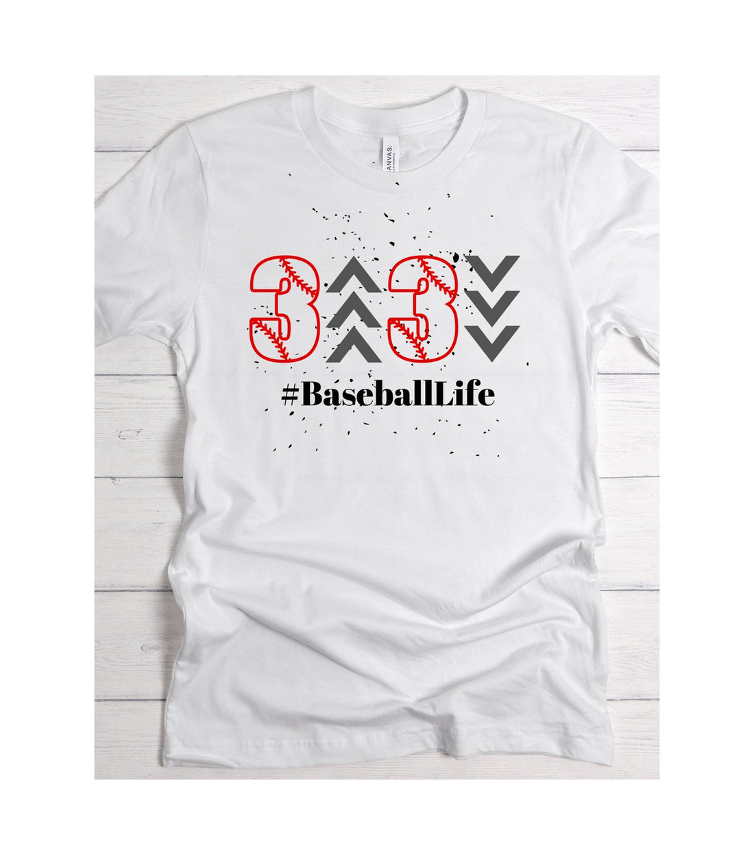 3 Up 3 Down Baseball Life - T-Shirt - Positively Sassy - 3 Up 3 Down Baseball Life