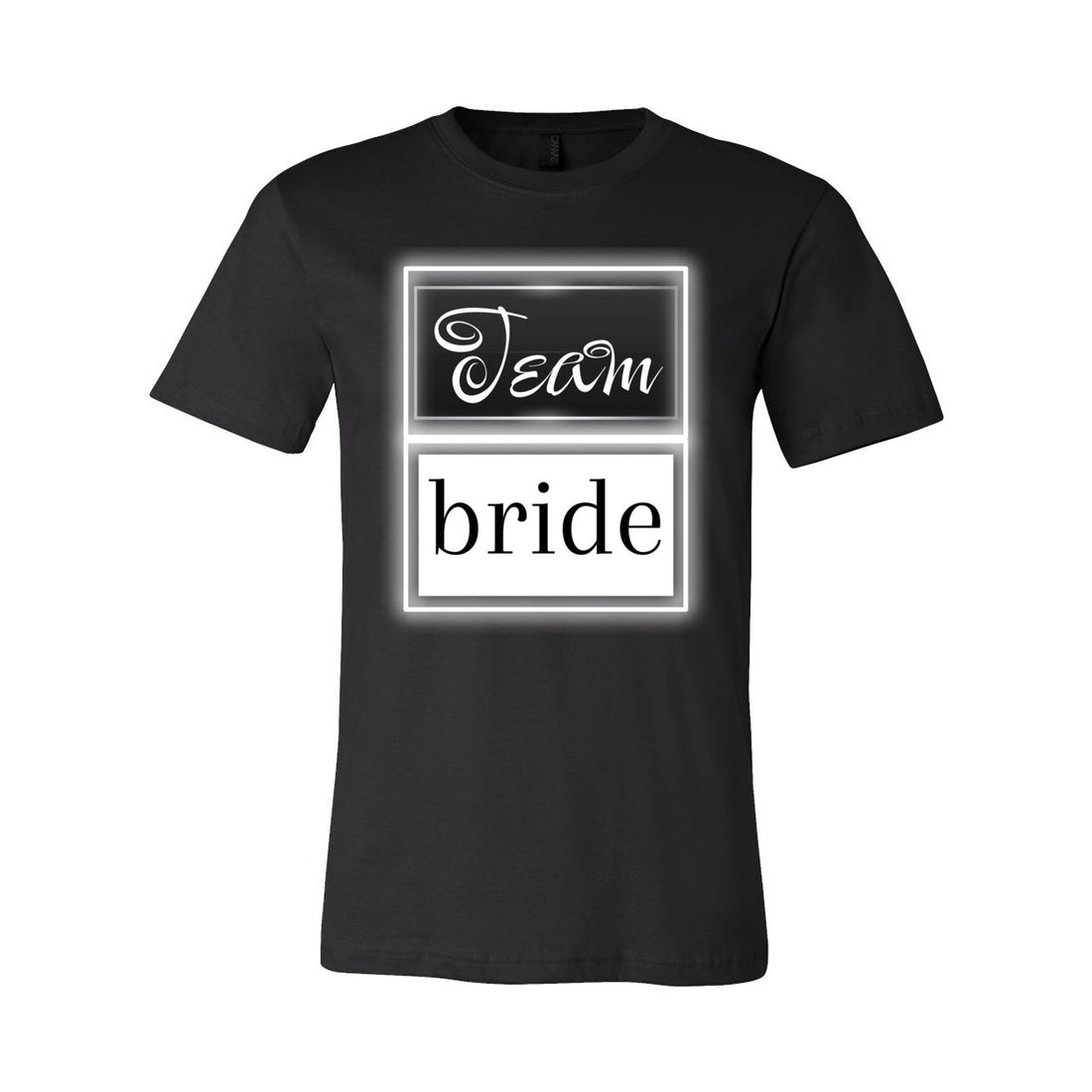 #4 Team Bride Vibes Short Sleeve Jersey Tee - T-Shirts - Positively Sassy - #4 Team Bride Vibes Short Sleeve Jersey Tee