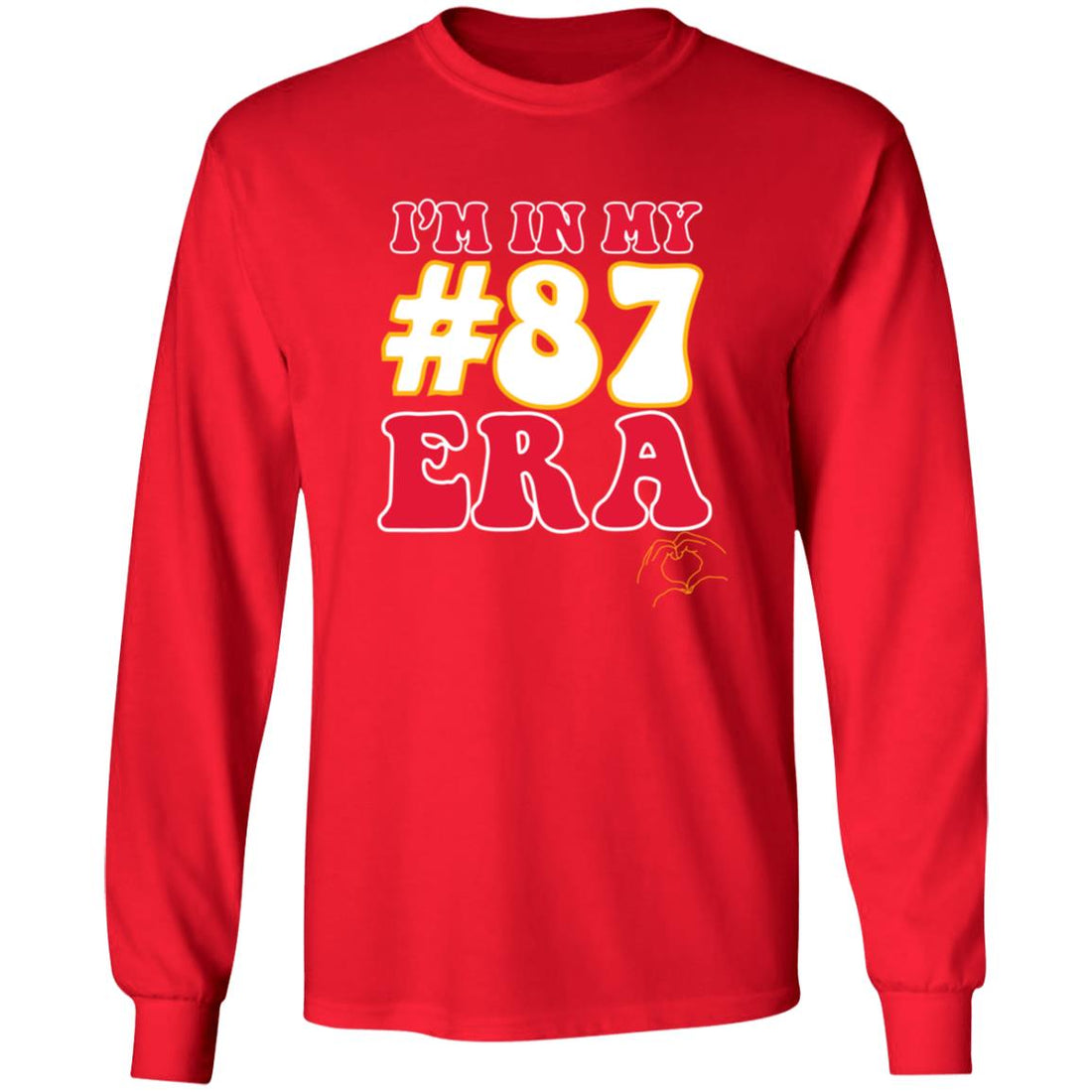 #87 ERA LS Ultra Cotton T-Shirt - T-Shirts - Positively Sassy - #87 ERA LS Ultra Cotton T-Shirt