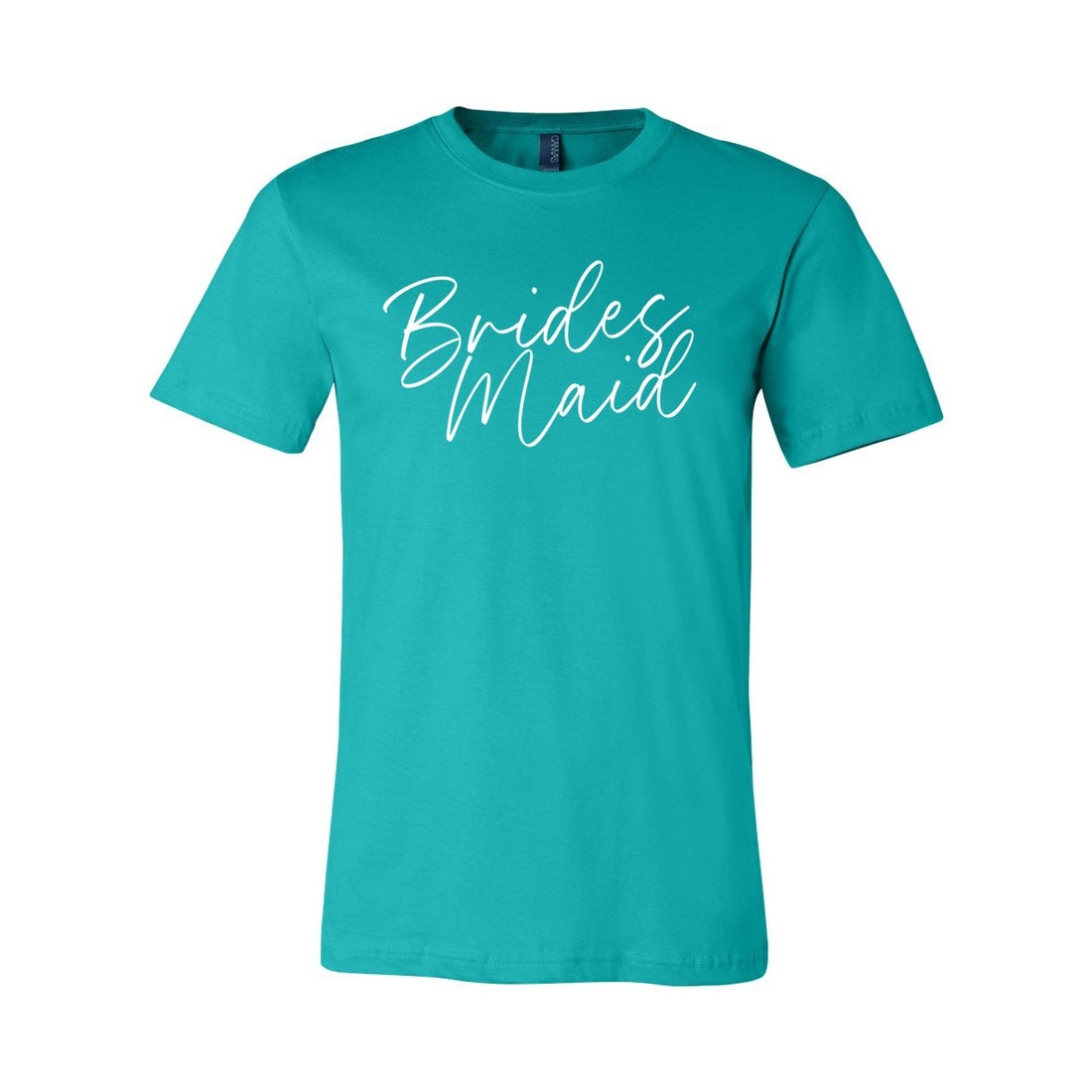 #9 Signature Brides Maid Short Sleeve Jersey Tee - T-Shirts - Positively Sassy - #9 Signature Brides Maid Short Sleeve Jersey Tee