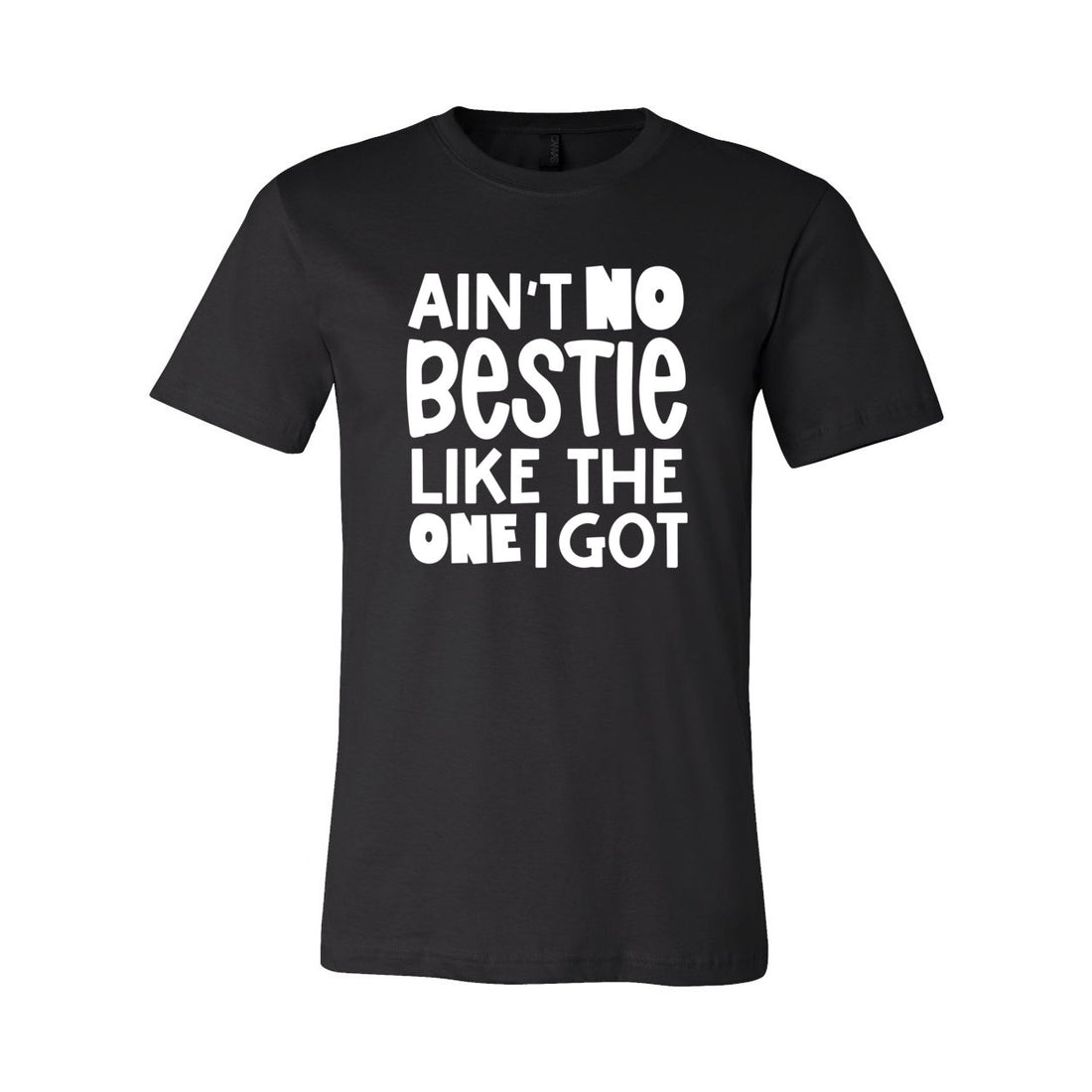 Aint No Bestie Like Short Sleeve Jersey Tee - T-Shirts - Positively Sassy - Aint No Bestie Like Short Sleeve Jersey Tee