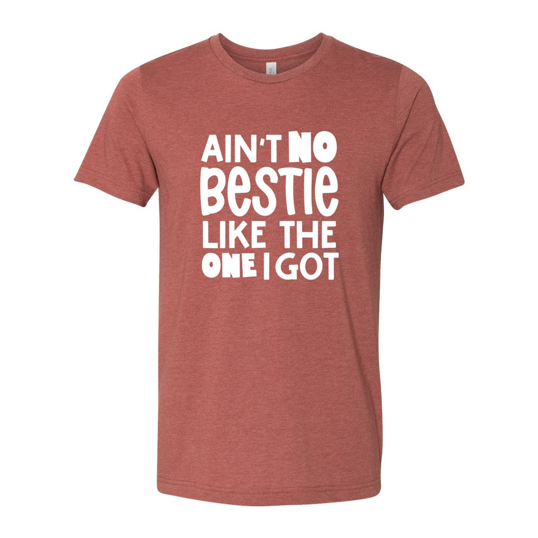 Aint No Bestie Like Short Sleeve Jersey Tee - T-Shirts - Positively Sassy - Aint No Bestie Like Short Sleeve Jersey Tee