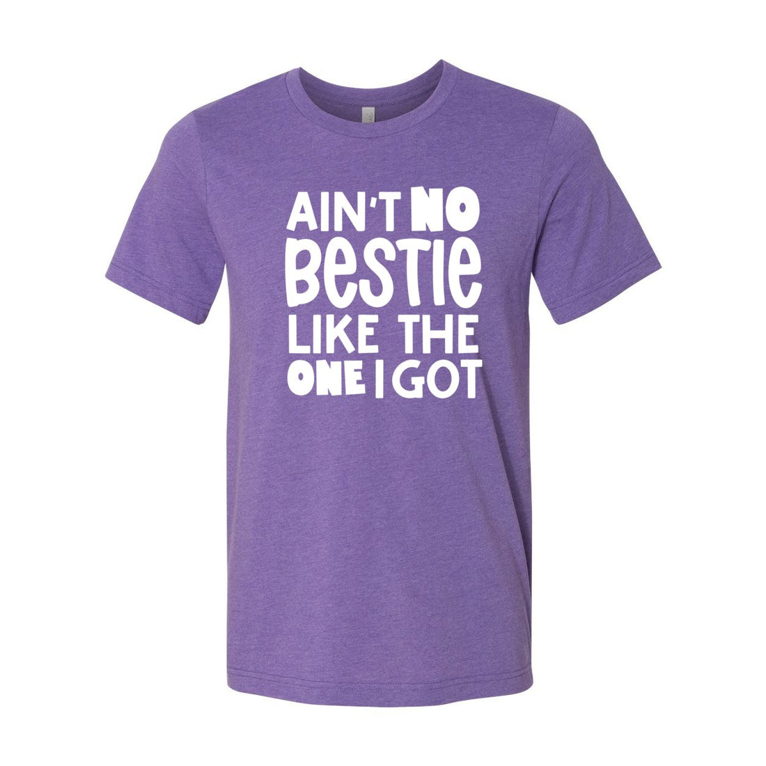 Aint No Bestie Like Short Sleeve Jersey Tee - T-Shirts - Positively Sassy - Aint No Bestie Like Short Sleeve Jersey Tee