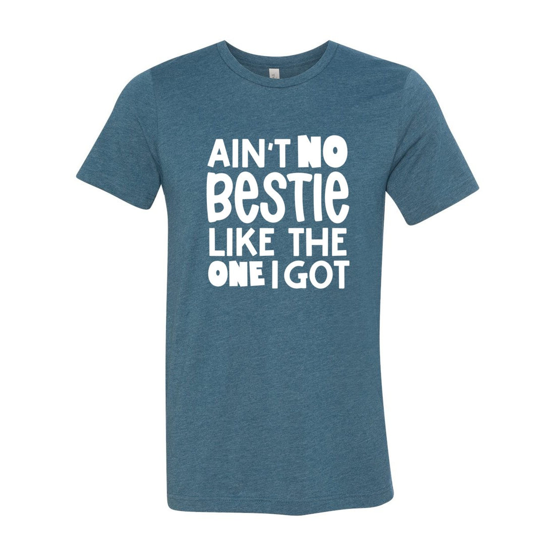 Aint No Bestie Like Short Sleeve Jersey Tee - T-Shirts - Positively Sassy - Aint No Bestie Like Short Sleeve Jersey Tee