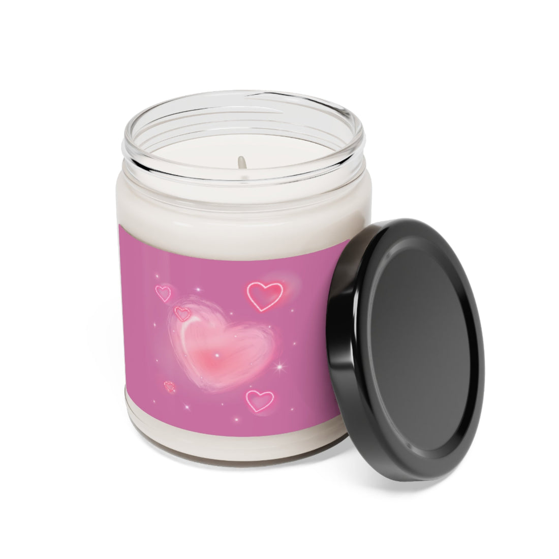 All Hearts for You Scented Soy Candle, 9oz - Home Decor - Positively Sassy - All Hearts for You Scented Soy Candle, 9oz