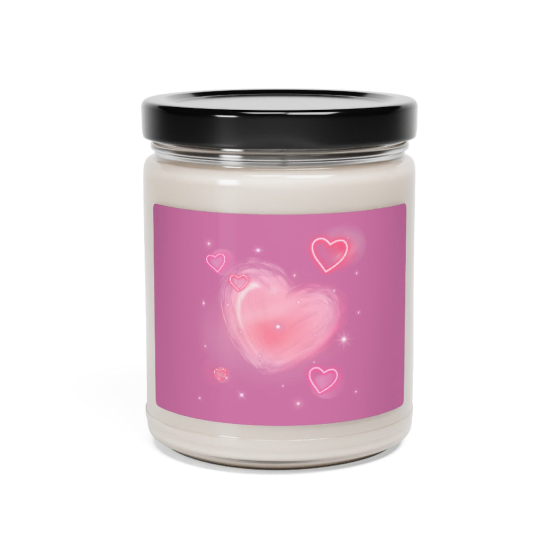All Hearts for You Scented Soy Candle, 9oz - Home Decor - Positively Sassy - All Hearts for You Scented Soy Candle, 9oz