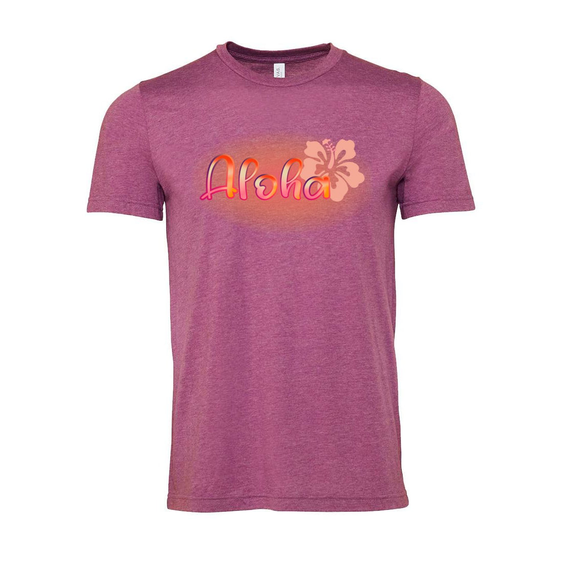 Aloha Short Sleeve Jersey Tee - T-Shirts - Positively Sassy - Aloha Short Sleeve Jersey Tee