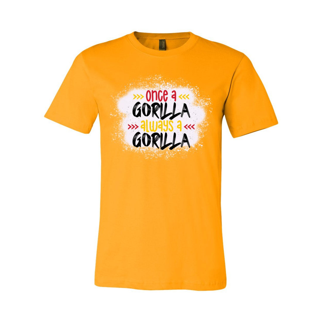 Always A Gorilla Short Sleeve Jersey Tee - T-Shirts - Positively Sassy - Always A Gorilla Short Sleeve Jersey Tee