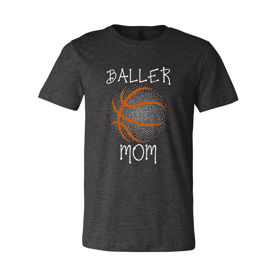 Baller Mom Short Sleeve Jersey Tee - T-Shirts - Positively Sassy - Baller Mom Short Sleeve Jersey Tee