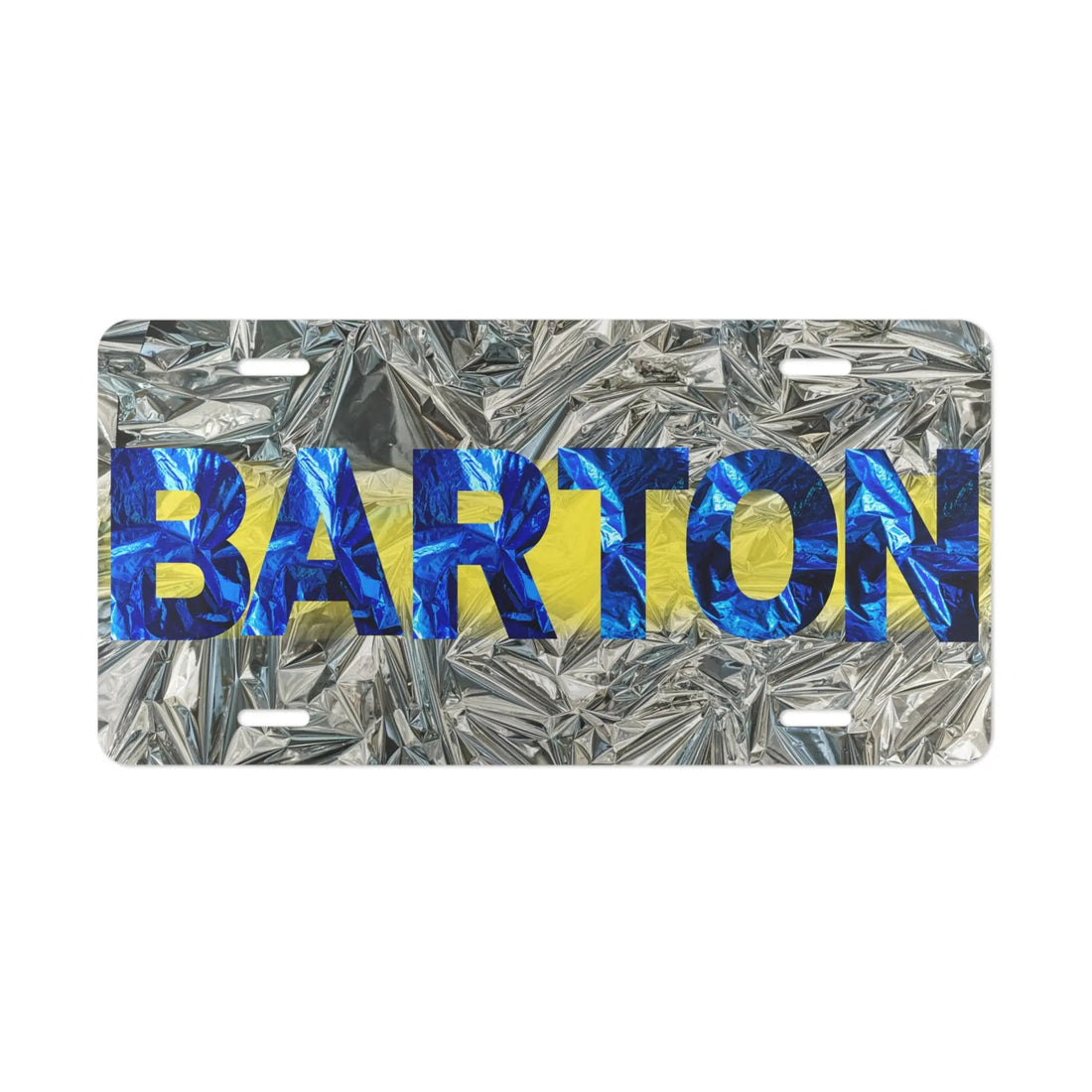Barton Shine License Plate - Accessories - Positively Sassy - Barton Shine License Plate