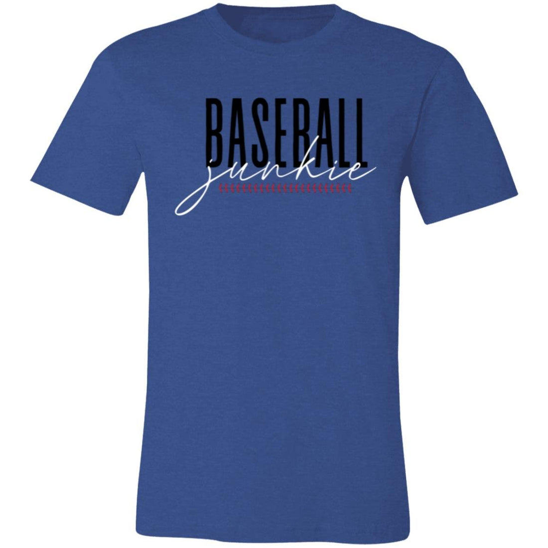 Baseball Junkie Short-Sleeve T-Shirt - T-Shirts - Positively Sassy - Baseball Junkie Short-Sleeve T-Shirt