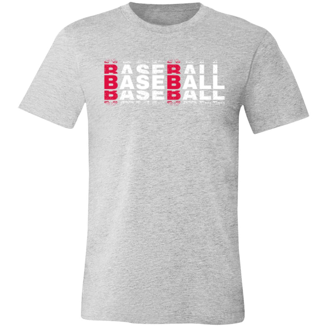 Baseball Repeat Short-Sleeve T-Shirt - T-Shirts - Positively Sassy - Baseball Repeat Short-Sleeve T-Shirt