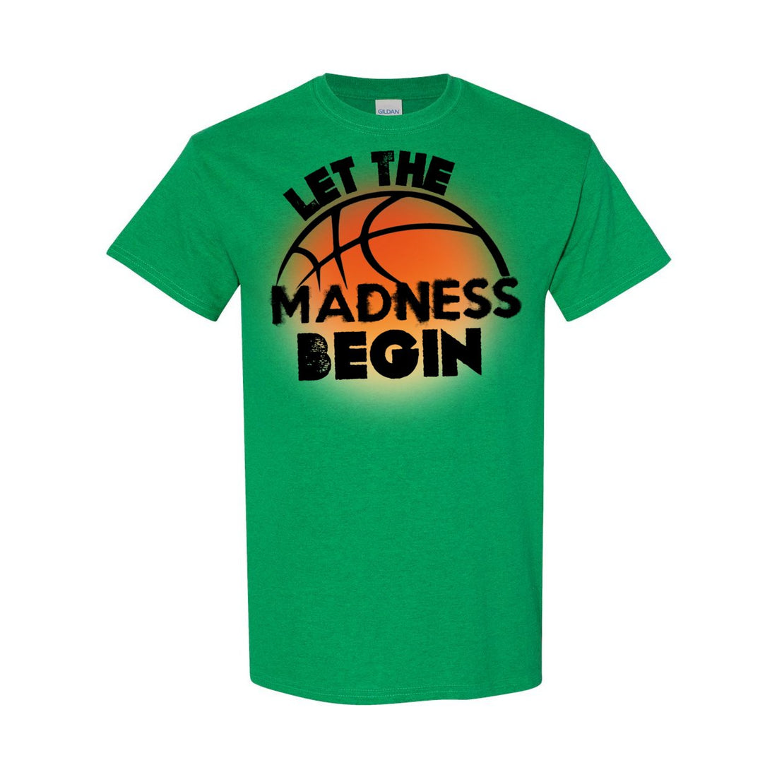 Basketball Madness Cotton T-Shirt - T-Shirts - Positively Sassy - Basketball Madness Cotton T-Shirt