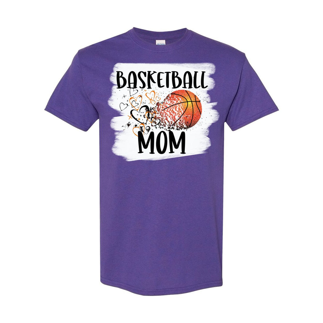 Basketball Mom Cotton T-Shirt - T-Shirts - Positively Sassy - Basketball Mom Cotton T-Shirt
