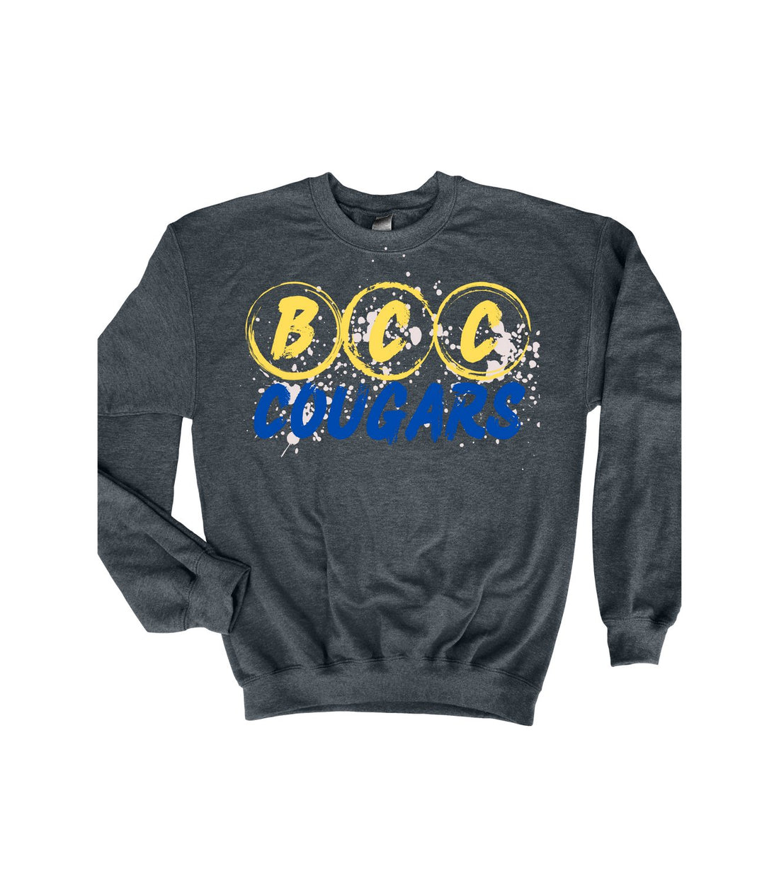 BCC Circles Crewneck Pullover Sweatshirt - Sweatshirts - Positively Sassy - BCC Circles Crewneck Pullover Sweatshirt