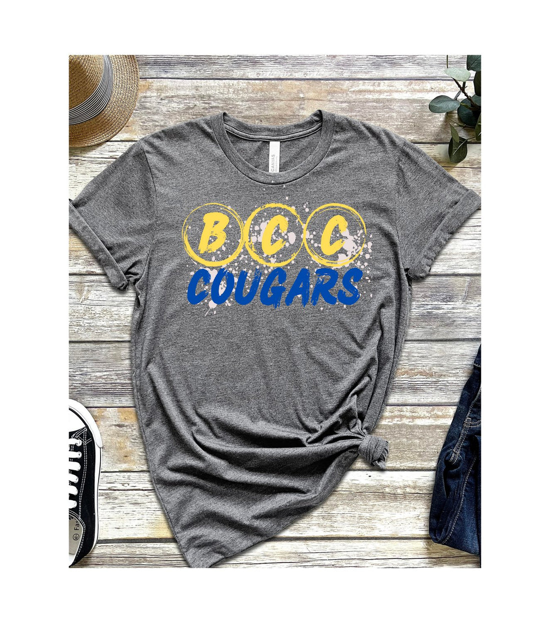 BCC Circles Short-Sleeve T-Shirt - T-Shirts - Positively Sassy - BCC Circles Short-Sleeve T-Shirt