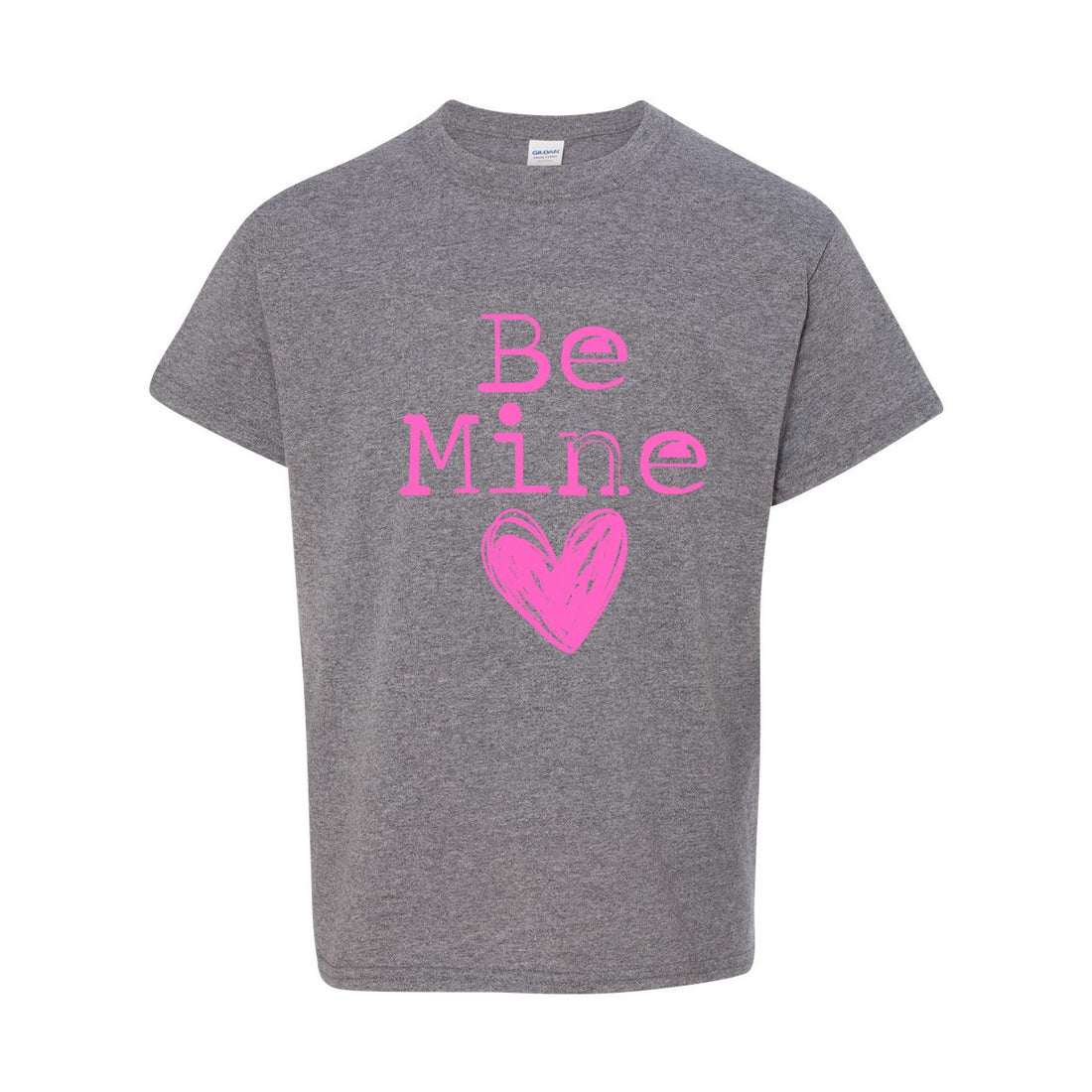 Be Mine Heavy Cotton™ Youth T-Shirt - T-Shirts - Positively Sassy - Be Mine Heavy Cotton™ Youth T-Shirt