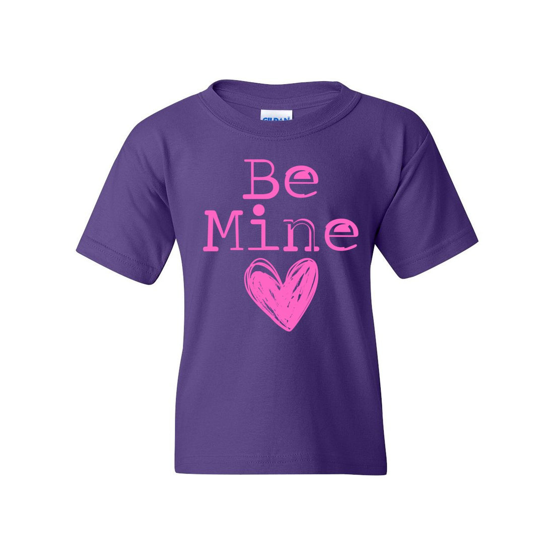 Be Mine Heavy Cotton™ Youth T-Shirt - T-Shirts - Positively Sassy - Be Mine Heavy Cotton™ Youth T-Shirt