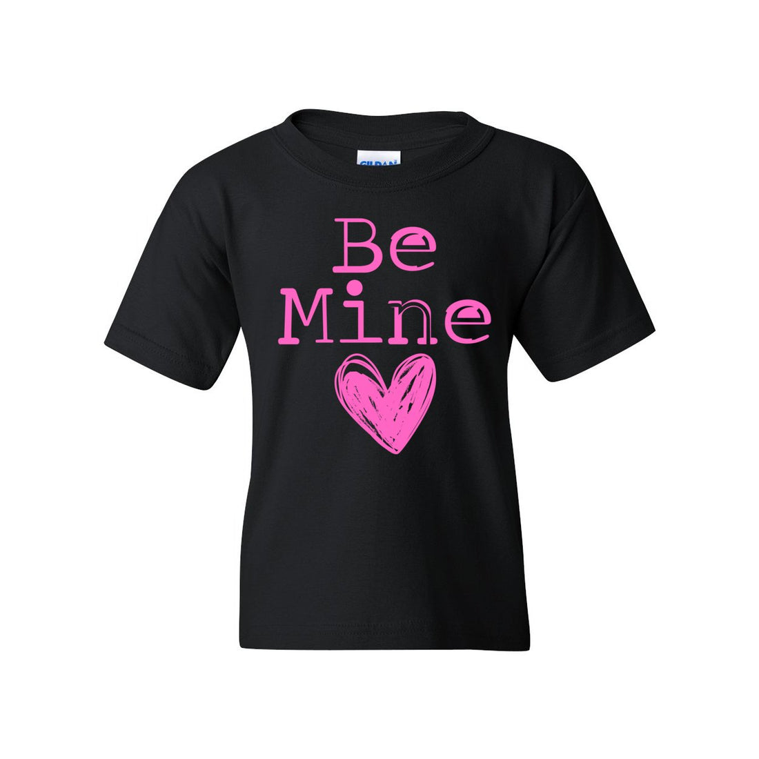 Be Mine Heavy Cotton™ Youth T-Shirt - T-Shirts - Positively Sassy - Be Mine Heavy Cotton™ Youth T-Shirt