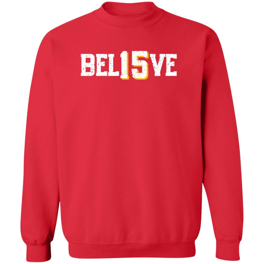 Bel15ve Pullover Sweatshirt - Sweatshirts - Positively Sassy - Bel15ve Pullover Sweatshirt