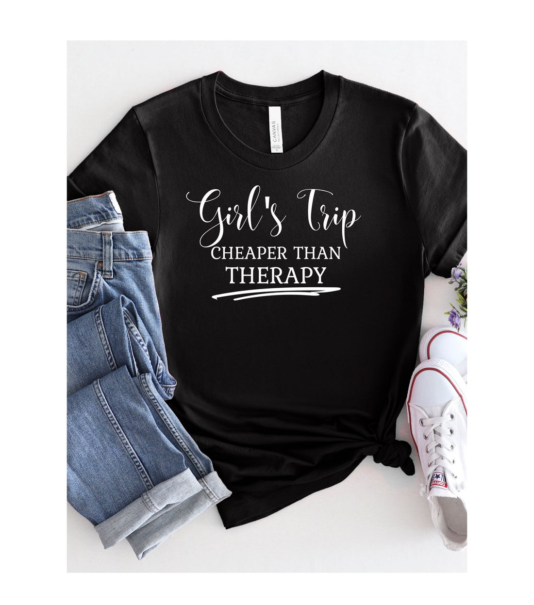 Bestie Trip Therapy - T-Shirt - Positively Sassy - Bestie Trip Therapy