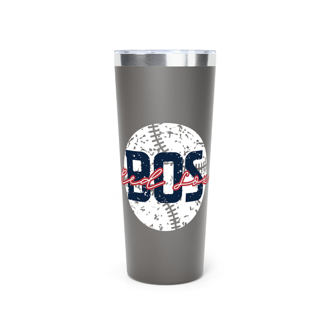 BOS Baseball Tumbler, 22oz - Mug - Positively Sassy - BOS Baseball Tumbler, 22oz