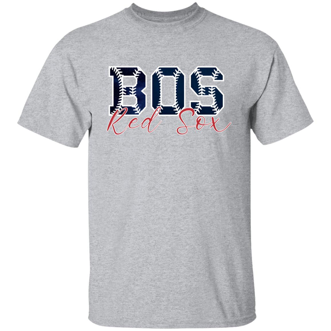 BOS Red Sox Youth T-Shirt - T-Shirts - Positively Sassy - BOS Red Sox Youth T-Shirt